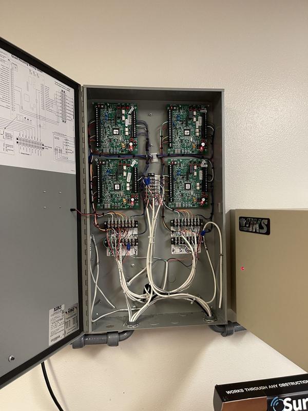 Access control panel